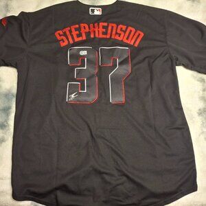 Tyler Stephenson Autographed Reds City Connect Jersey Beckett COA
